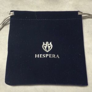 Hespera Silver Jewelry Pouch